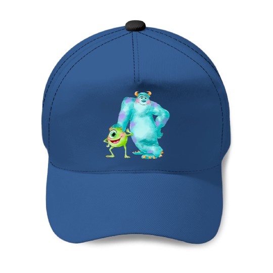 Monster Inc Squadgoals Baseball Caps, Disney Monster Movie Baseball Caps