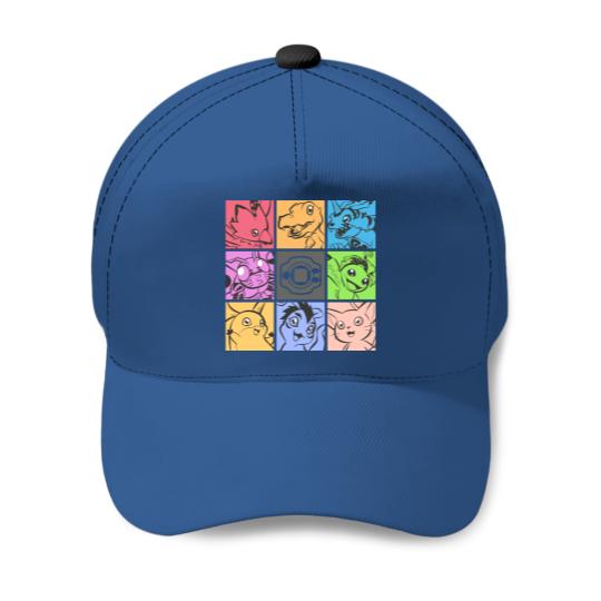 DigiSquad! - Digimon - Baseball Caps