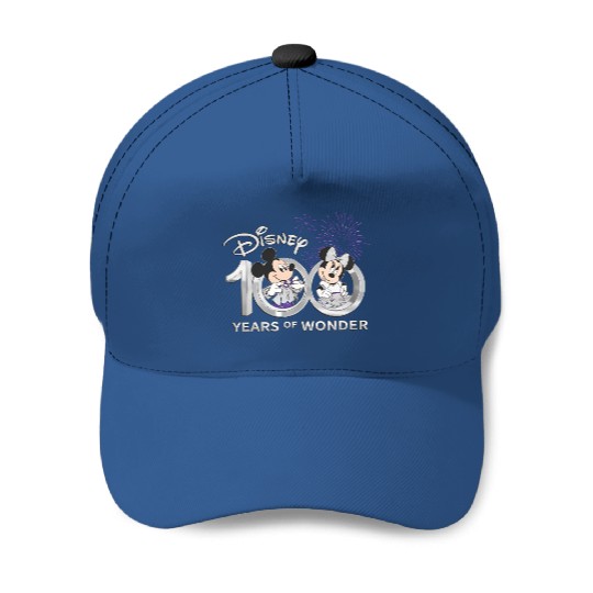 Discover Disney 100 Years of Wonder Baseball Caps, Mickey Minnie 100th Baseball Caps,