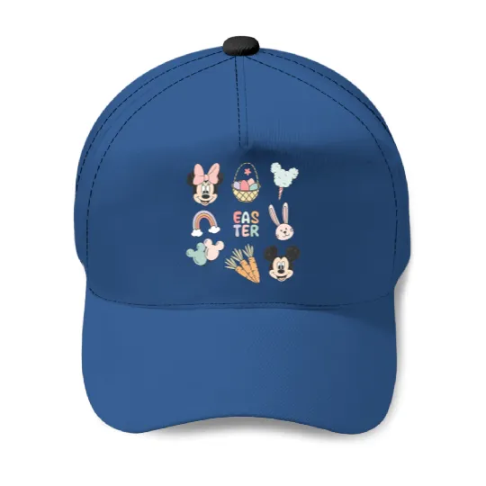 Disney Easter Baseball Caps, Mickey And Friends Easter Baseball Caps