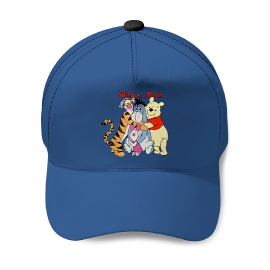 We Are Family- Winnie The Pooh Baseball Caps, Pooh And Fiends Disney Baseball Caps