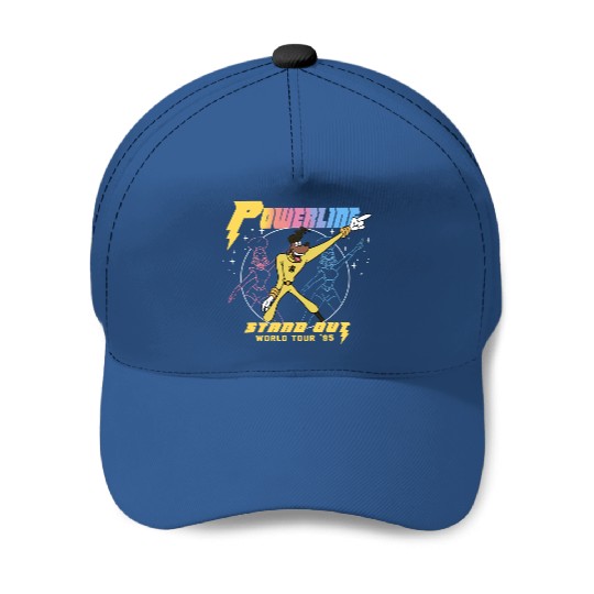 Disney A Goofy Movie Powerline World Tour 95 Retro 80s Baseball Caps