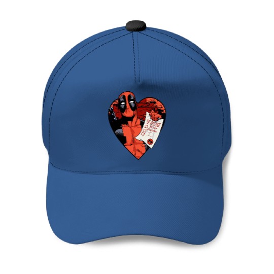 Marvel Deadpool Valentine To Do List Baseball Caps, Disney Marvel Valentines Couples Matching Baseball Caps