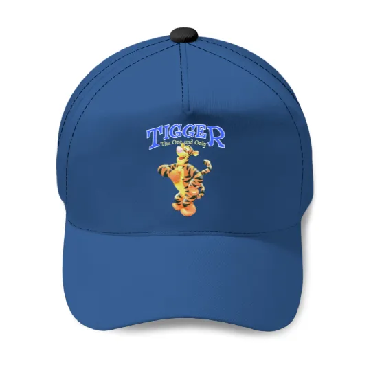 Vintage 1990s Tigger Disney Store Graphic Baseball Caps