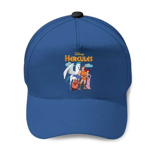 Disney Hercules Classic Group Shot Vintage Baseball Caps
