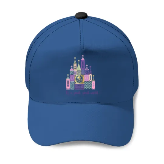 small world Baseball Caps, its a small world Baseball Caps, pastel disney Baseball Caps