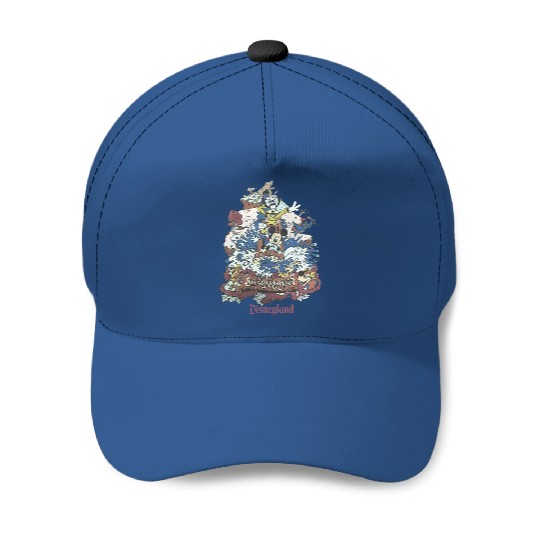Retro Disneyland Splash Mountain Baseball Caps