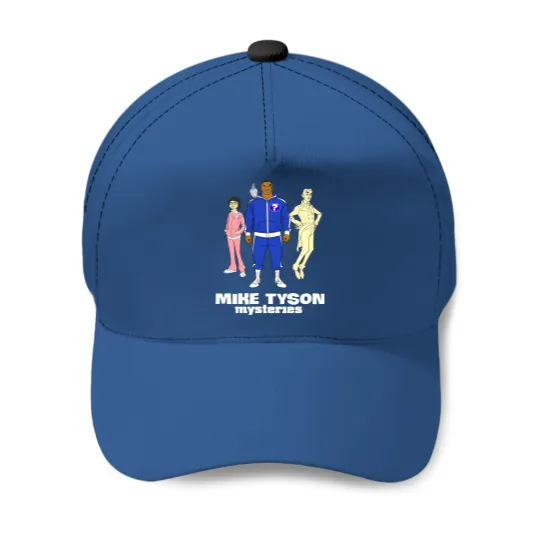 Mike Tyson Mysteries Logo Men's Navy Black Baseball Caps
