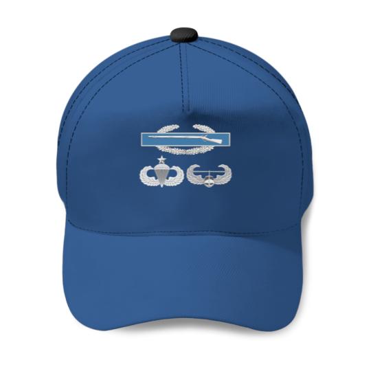 CIB Airborne Senior Air Assault Baseball Caps