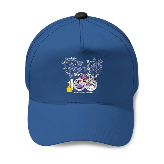 Disney 100th Years Of Wonders Baseball Caps, Disney 100th Anniversary Baseball Caps