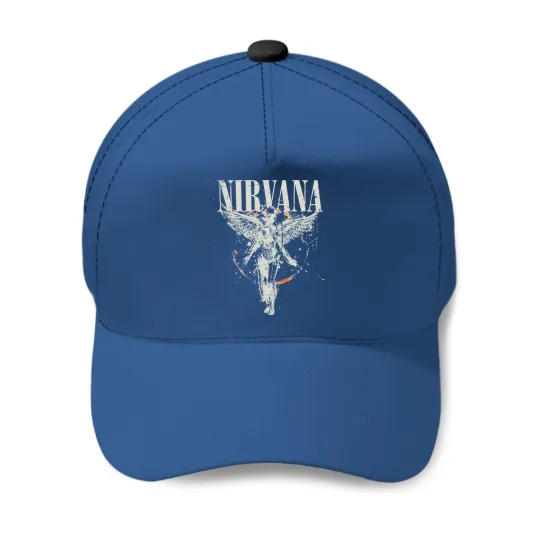 Nirvana Galaxy In Utero Baseball Caps