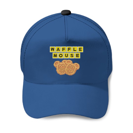 Mickey Waffle Baseball Caps, Funny Disney Baseball Caps, Mickey Waffles, Disney Baseball Caps