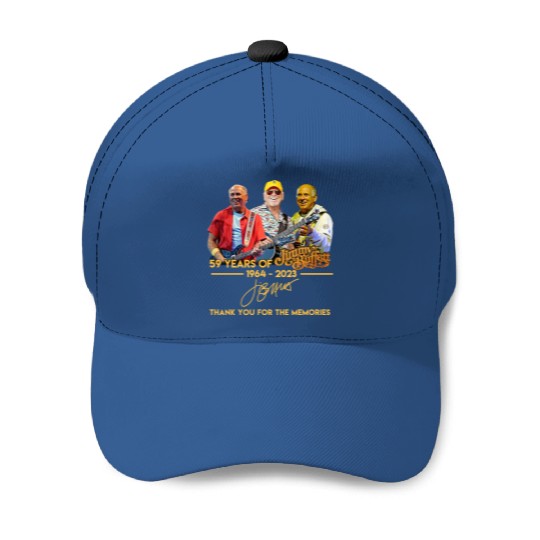 Vintage Jimmy Buffett 59 Years Anniversary 1964 - 2003 Baseball Caps