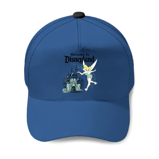 Disneyland Baseball Caps, Tinker Bell Baseball Caps, Tinkerbell Baseball Caps