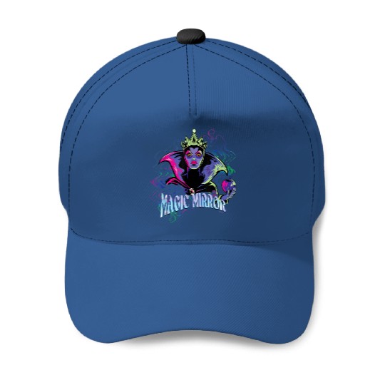 Disney Villains Evil Queen Magic Mirror Illustrated Baseball Caps