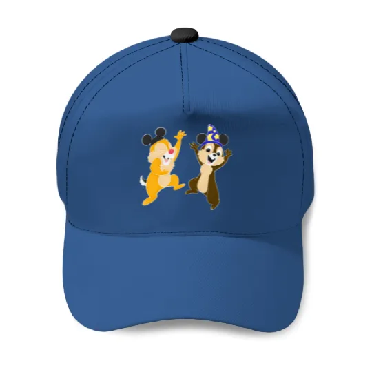 Chip and Dale Baseball Caps, Disney travel Baseball Caps, Chipmunks Baseball Caps, Trip Baseball Caps
