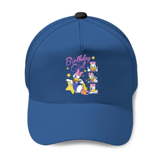 Disney Daisy Duck Birthday Girl Baseball Caps, Disney Daisy Birthday Baseball Caps