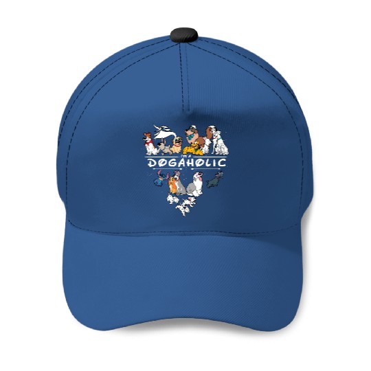 I'm Dog a Holic Disney Dogs Baseball Caps, Disney Pluto, Bolt Percy Dug Baseball Caps