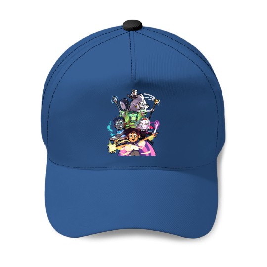 Disney Vintage Owl House Baseball Caps, The Owl House All Characters Baseball Caps
