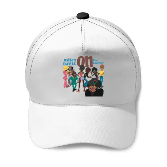 Miles Davis Baseball Caps - Miles On The Corner - album cover art - John Coltrane