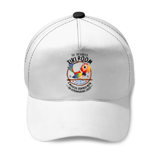 Retro Disneyland Enchanted Tiki Room Baseball Caps