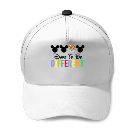 Autism Minnie Mouse Baseball Caps, Disney Autism Mom Baseball Caps, Mommy And Me Autism Awareness