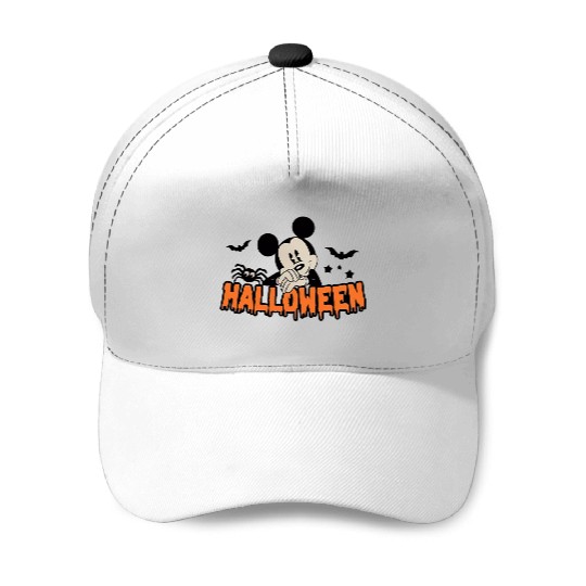 Discover Disney Halloween Baseball Caps, Halloween Matching Baseball Caps, Halloween Mickey Minnie Baseball Caps