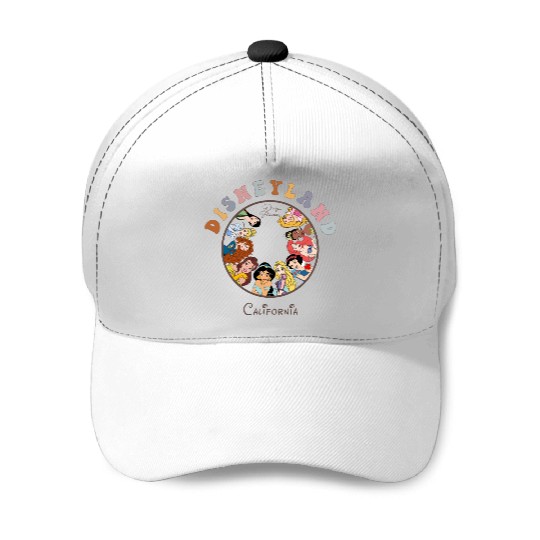 Discover Disneyland California Vintage Baseball Caps, Disney Princess  Baseball Caps