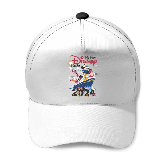 My First Disney Cruise 2024 Baseball Caps, Captain Mickey Mouse And Friends Baseball Caps