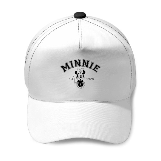 Minnie Mouse Est 1928 Baseball Caps, Disney Minnie Mouse Baseball Caps