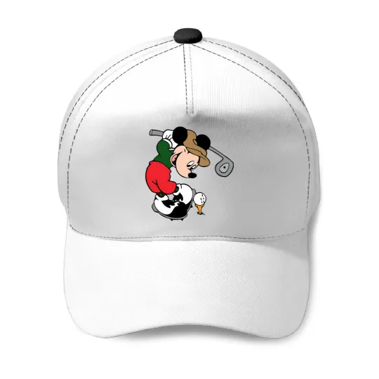 Mickey Golf Baseball Caps, Baseball Caps, Baseball Caps, Disney Unisex Baseball Caps, Disney Family Matching Baseball Caps