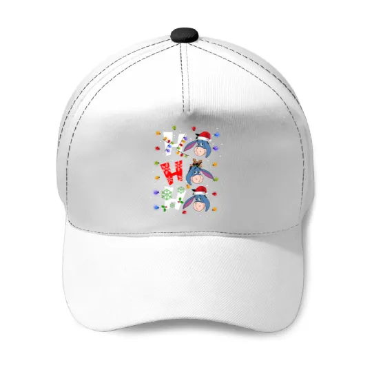 Disney Winnie The Pooh Eeyore Santa Christmas Baseball Caps
