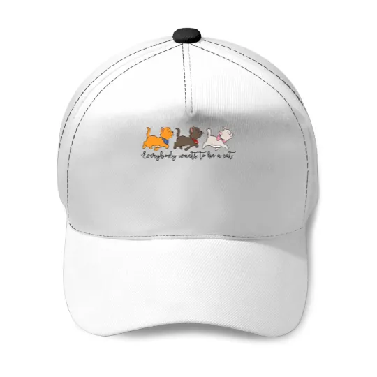 Disney Cat Baseball Caps, Aristocats Baseball Caps