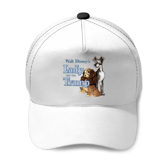 Lady and the Tramp Baseball Caps, Disney Lady and the Tramp Retro Baseball Caps