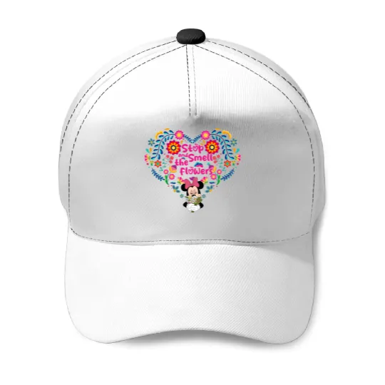 Minnie Flower Baseball Caps, Disney Epcot, Epcot International Flower and Garden Festival 2023, Mickey's Garden Baseball Caps