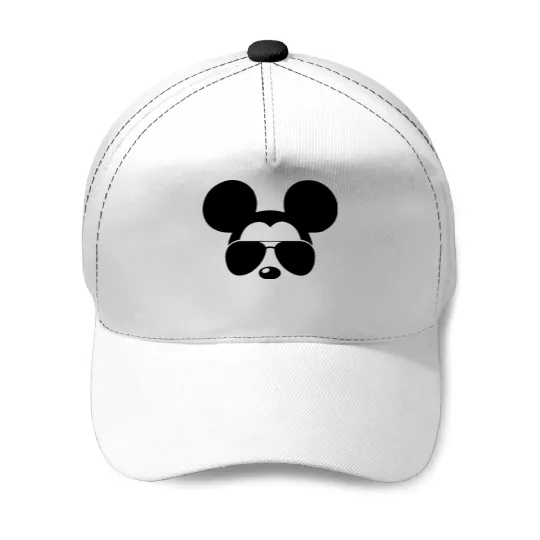 Mickey Baseball Caps, Sunglasses Mickey Mouse Baseball Caps, Mickey Aviator Baseball Caps, Mickey Head Baseball Caps, Disney Family Trip Baseball Caps
