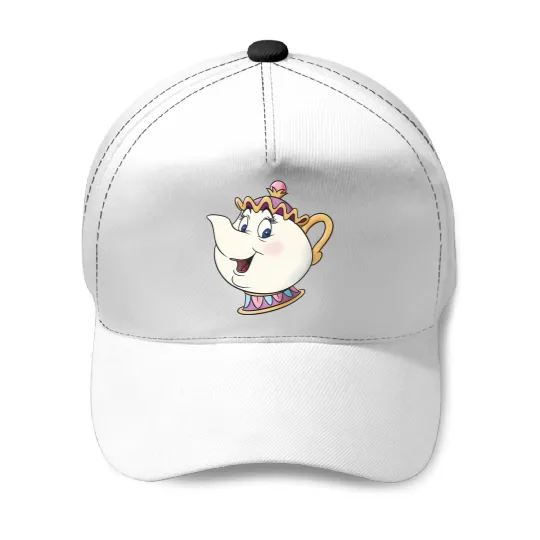 Mrs. Potts Baseball Caps, Chip Baseball Caps, Beauty And The Beast Baseball Caps, Enchanted Rose Baseball Caps, Disneyland Baseball Caps, Disney World Baseball Caps