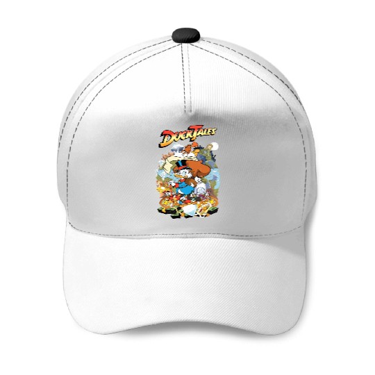 Vintage Disney 90s Funny DuckTales Money Colors Baseball Caps, Disney DuckTales Baseball Caps, Donald Duck Baseball Caps, Disneyworld Baseball Caps