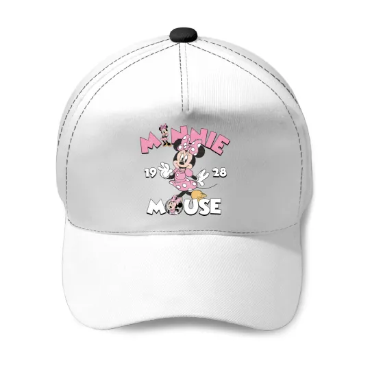 Vintage Minnie Mouse Baseball Caps, Disney Baseball Caps, Disneyland Baseball Caps, Vintage Disney Baseball Caps