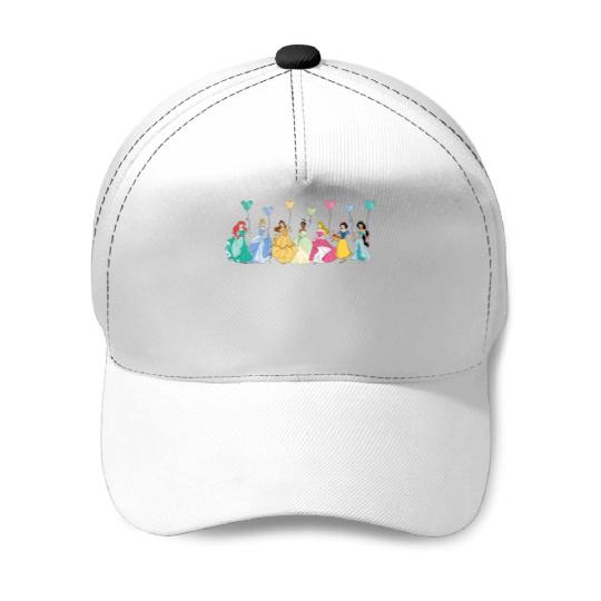Retro Disney Princess Baseball Caps, Disney Balloon Baseball Caps, Disney Vacation Baseball Caps
