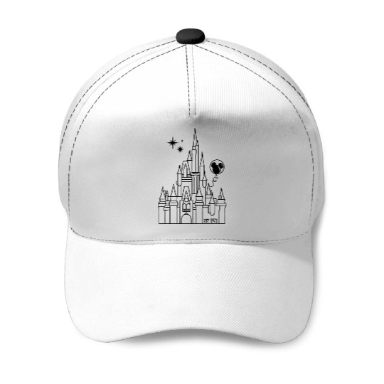 Disney Castle Baseball Caps, Disneyworld Baseball Caps, Magic Kingdom Baseball Caps