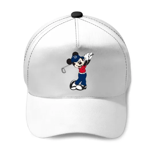 Mickey Golf Baseball Caps, Baseball Caps, Baseball Caps, Disney Unisex Baseball Caps