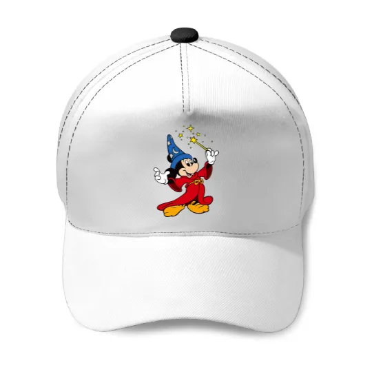 Disney Fantasia Sorcerer Mickey Mouse Magic Wizard  Baseball Caps, Fantasmic Disney Baseball Caps