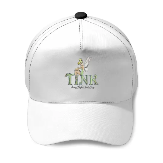 Disney Tinker Bell Baseball Caps, Vintage Disney Baseball Caps