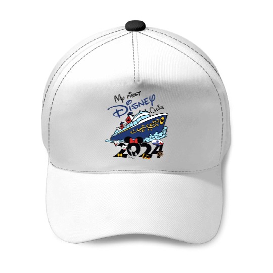 My First Disney Cruise 2024 Baseball Caps, Disney Family Cruise Baseball Caps