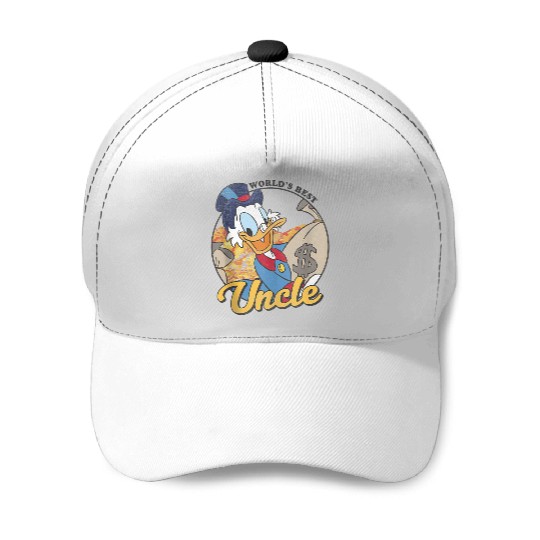 Disneys Ducktales Scrooge Mcduck World's Best Uncle Baseball Caps