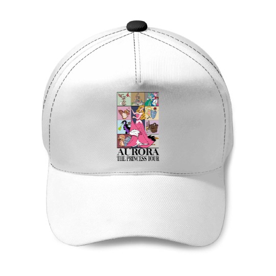 Disney Aurora The Princess Tour Baseball Caps, Disneyland Princess Tour Baseball Caps