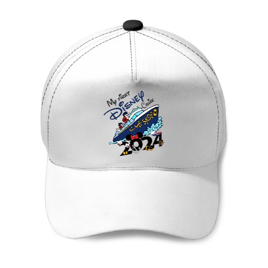 My First Disney Cruise 2024 Baseball Caps, Disney Family Cruise Baseball Caps