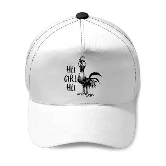 Hei Girl Hei Baseball Caps, Disney Moana Hei Hei T-Shir