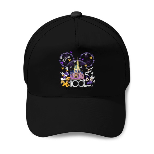 Disney 100th Anniversary Baseball Caps, Disney 100 Years of Wonder Baseball Caps